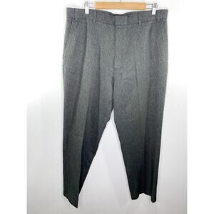 Levi's Action Slacks Grey Hidden Fly Work Dress Pants Men's Size 38 x 31